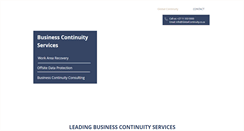 Desktop Screenshot of globalcontinuity.co.za